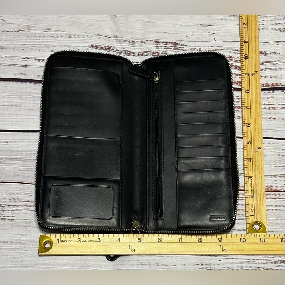 Coach Wallet/Travel Portfolio - Picture 4 of 6